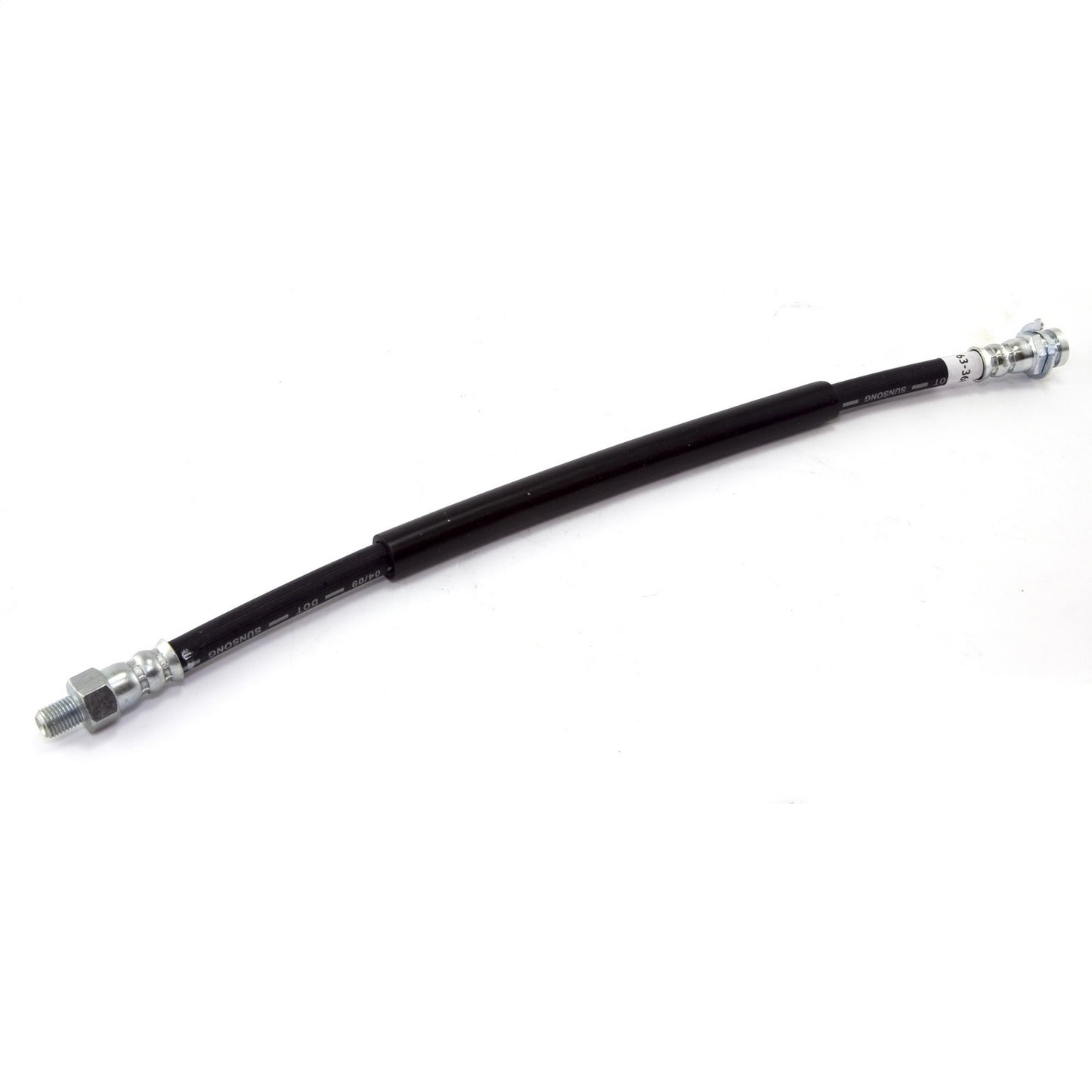 Brake Hose Front w/6-Bolt Calipers 15 Inch Length 1974-1977 CJ5 And 1974-1976 CJ6 OMIX