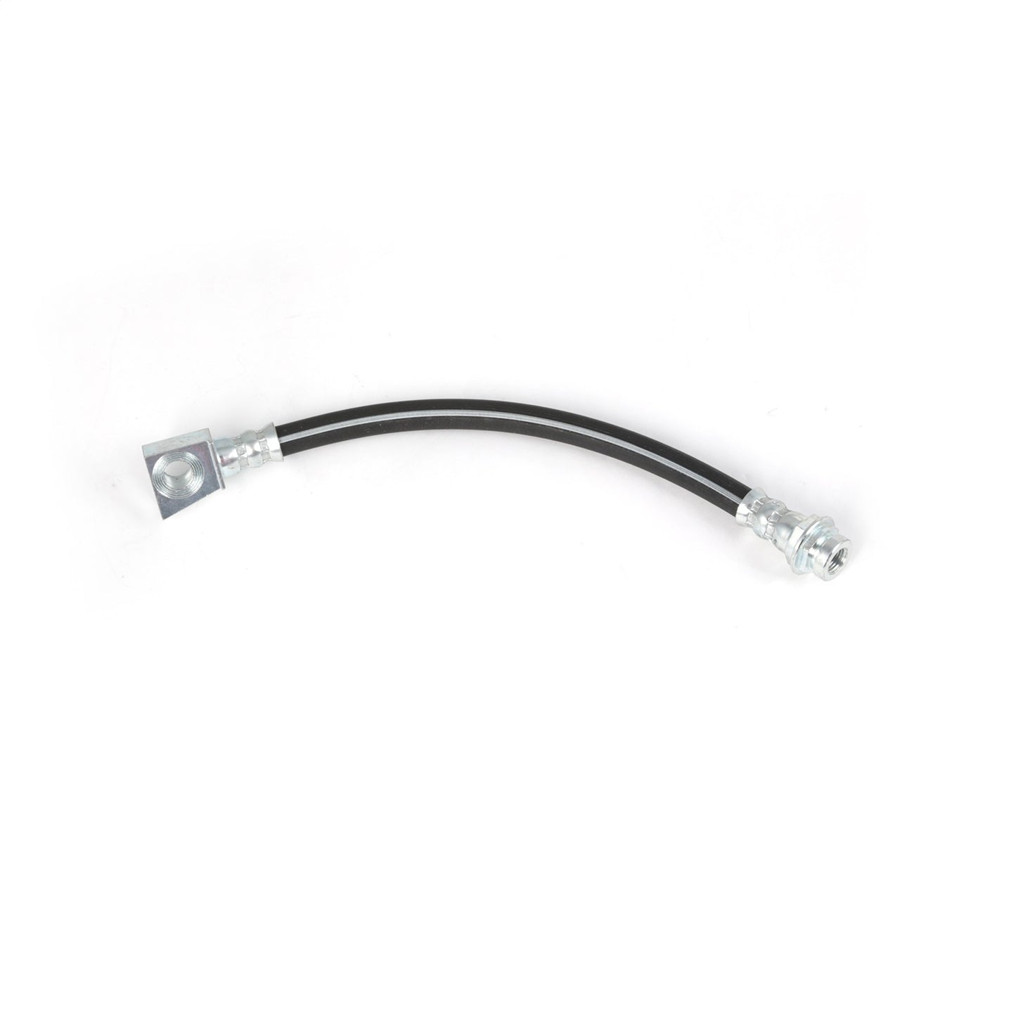 Brake Hose Rear Right 10 Inch Length Fits The Rear Passenger Side Of 03-06 Wrangler TJ Equipped With Rear Disc Brakes OMIX