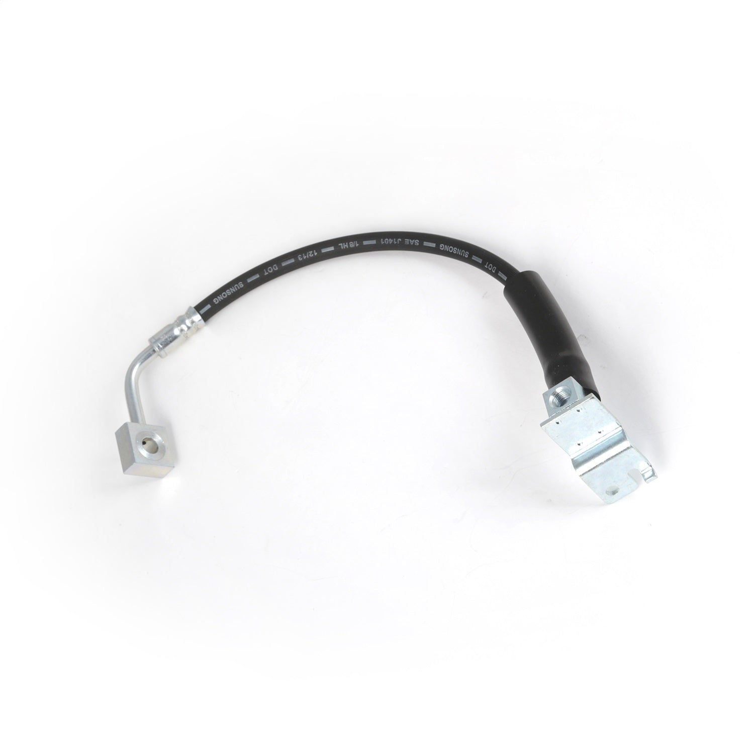 Brake Hose Rear Left 4 Inch Length Driver Side Rear Of 06-07 Liberty KJ OMIX