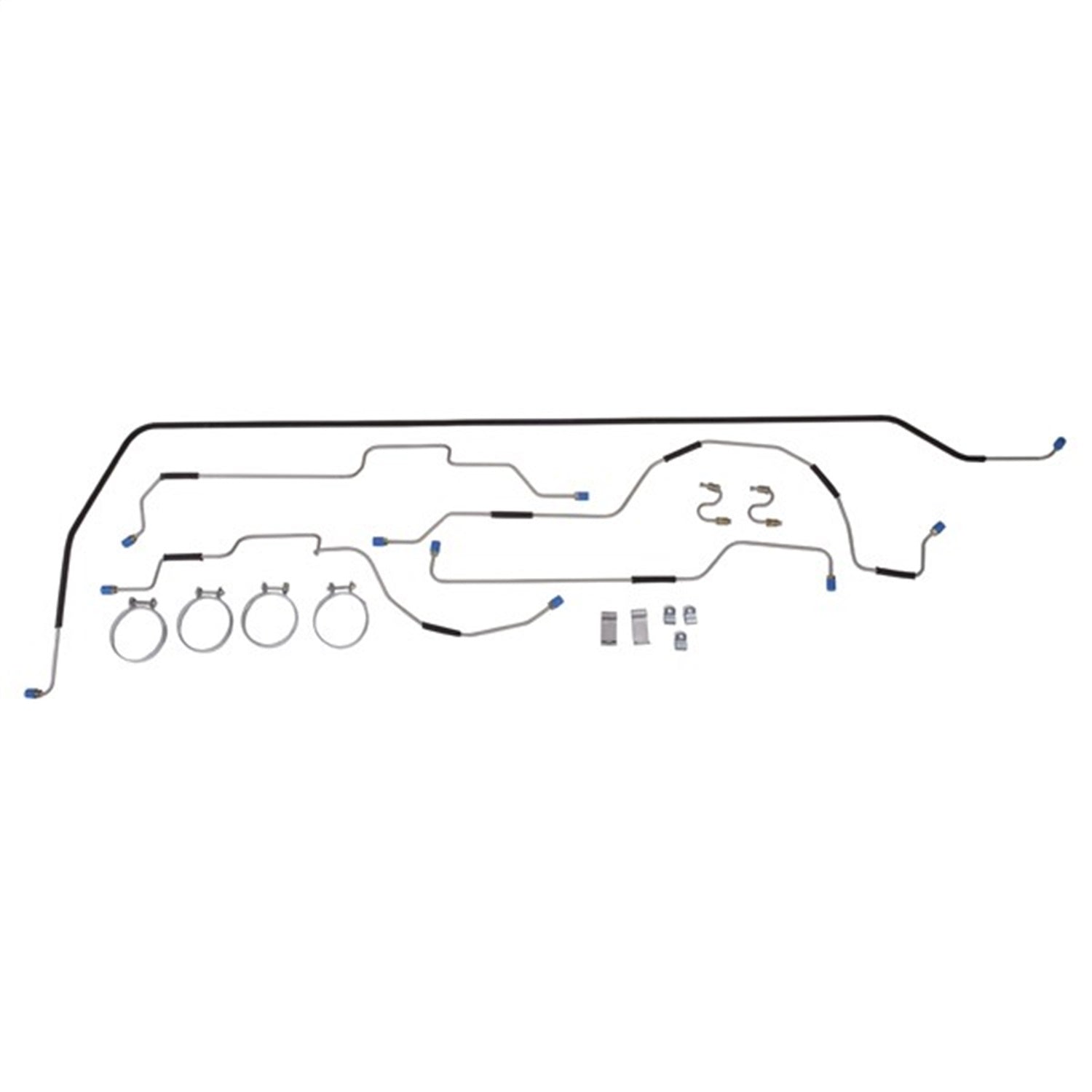Steel Brake Line Set Front Or Rear Full Line 1943-1945 Mb And 1943-1945 Ford Gpw OMIX