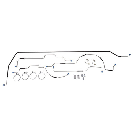 Steel Brake Line Set Front Or Rear Full Line 1943-1945 Mb And 1943-1945 Ford Gpw OMIX