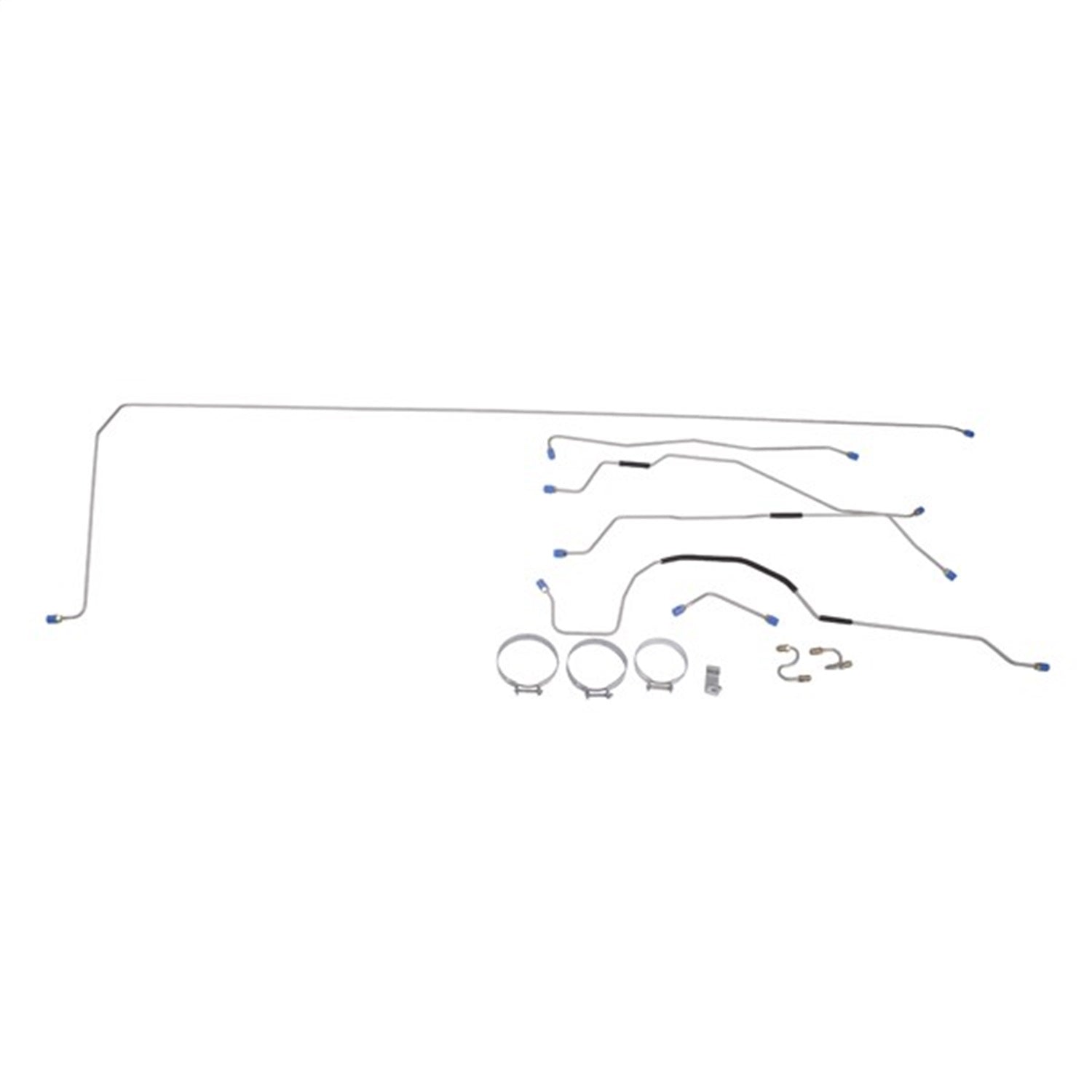 Steel Brake Line Set Front And Rear Full Line 1955-1965 Jeep CJ5 OMIX