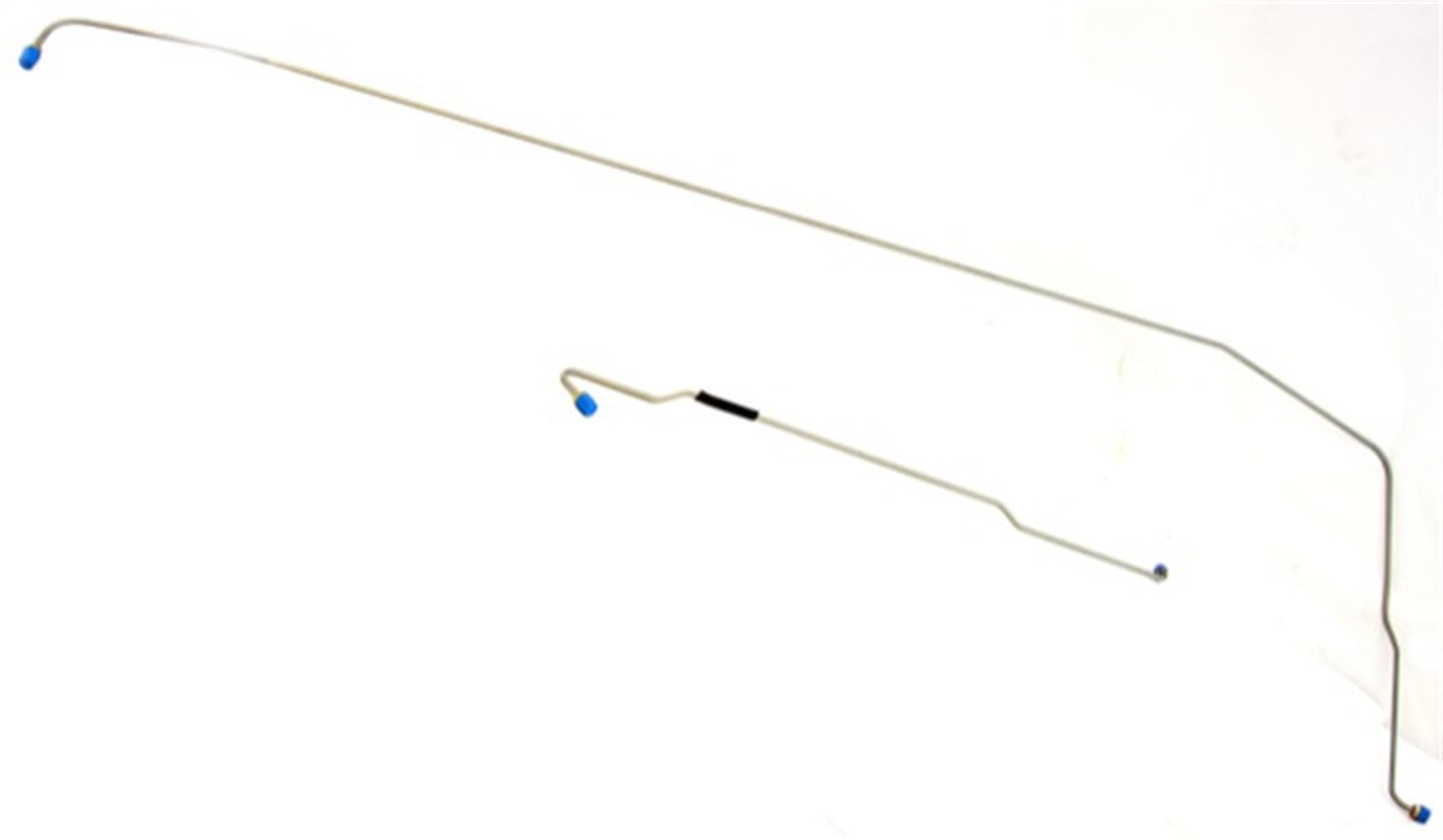 Steel Brake Line Set Front and Rear 1956-1964 CJ3B and contains the long and short pre-bent mild steel OMIX