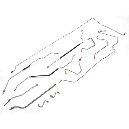 Brake Line Set Steel Front And Rear 1967-1968 CJ5 OMIX