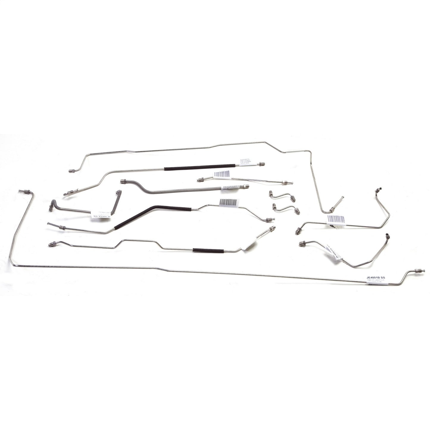 Brake Line Set Steel Front And Rear 1969-1971 CJ5 OMIX