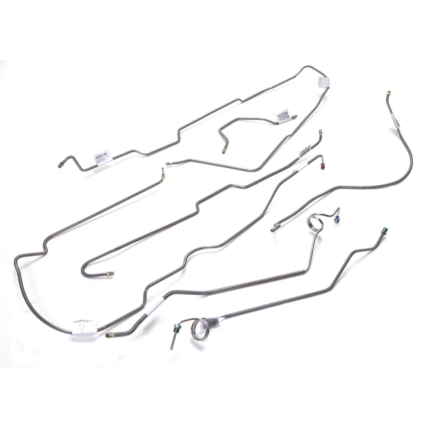 Brake Line Set Steel Front And Rear 1976-1978 CJ5 OMIX