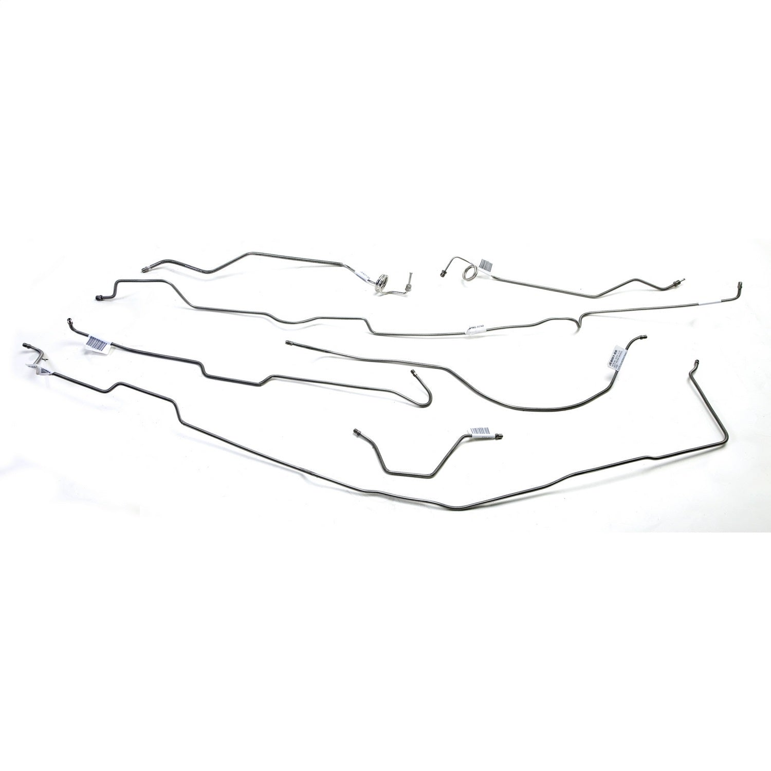 Brake Line Set Steel Front And Rear Fits 1977-1980 CJ5 Models Equipped With Manual Front Disc And Rear Drum Brakes OMIX