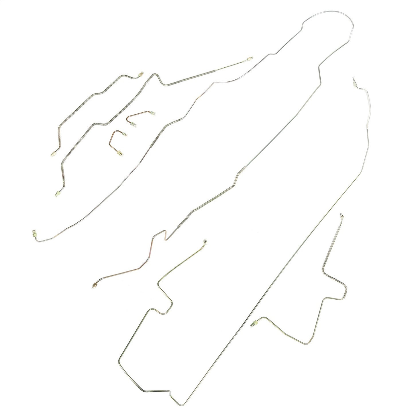 Brake Line And Fitting Kit Steel 1997-2006 Jeep Wrangler TJ OMIX