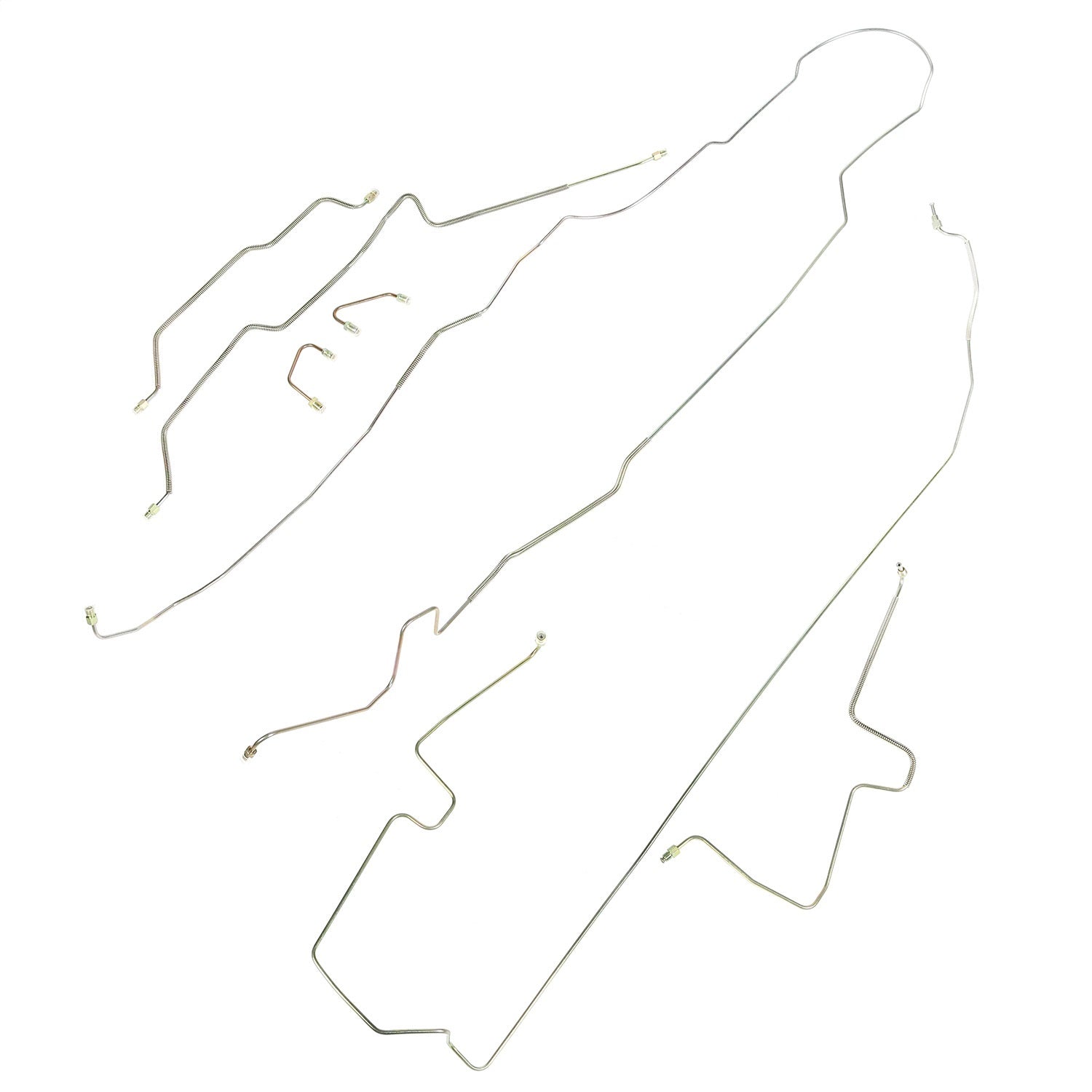 Brake Line And Fitting Kit Steel 1997-2006 Jeep Wrangler TJ OMIX