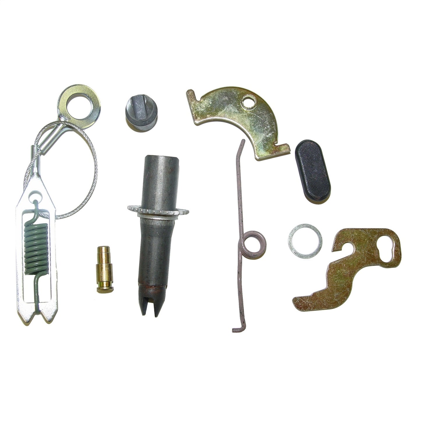 Drum Brake Self-Adjusting Hardware Kit Rear Left Dana 35 w/9 Inch Brakes Drivers Side Of 90-01 Cherokee XJ OMIX