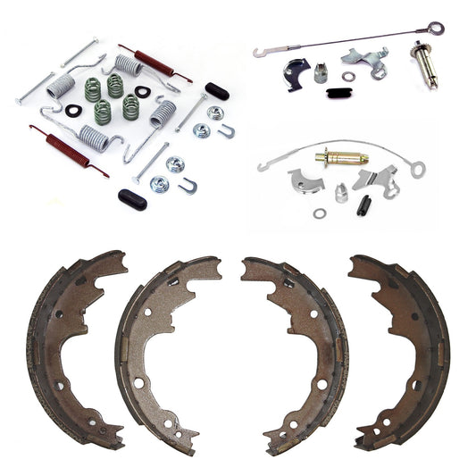 Drum Brake Shoe Service Kit 9-2.5 In Rear 2000-2006 Jeep Wrangler TJ OMIX