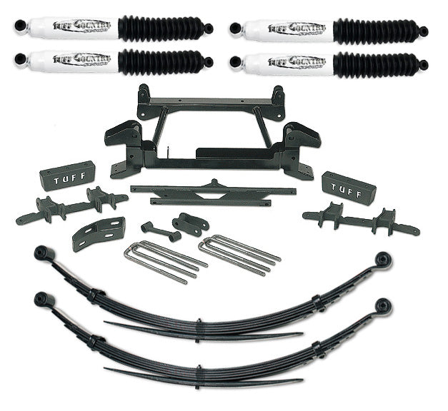 6 Inch Lift Kit 88-98 Chevy/GMC Truck K1500 with Rear Leaf Springs Tuff Country-2