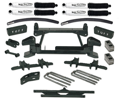 6 Inch Lift Kit 88-97 Chevy/GMC Truck K2500/3500 4x4 8 Lug Fits Models with stamped lower Control Arms Tuff Country