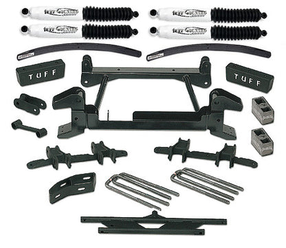 6 Inch Lift Kit 92-98 Chevy/GMC Suburban 2500 8 Lug Fits Models with stamped lower Control Arms Tuff Country