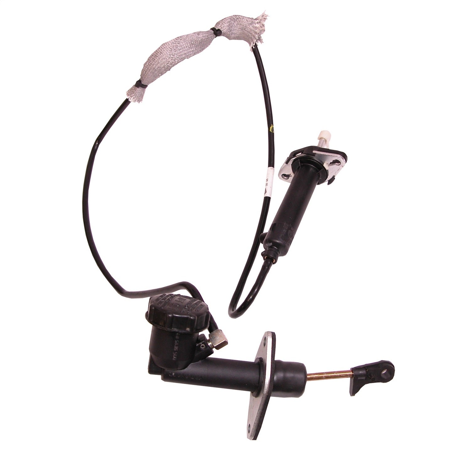 Clutch Master And Slave Cylinder Kit Left Or Right Hand Drive Includes Clutch Master Cylinder/Hydraulic Line/Clutch Slave Cylinder 1994-1995 Jeep Wrangler YJ OMIX