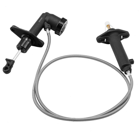 Clutch Master And Slave Cylinder Kit Left Or Right Hand Drive Includes Clutch Master Cylinder/Hydraulic Line/Clutch Slave Cylinder 1994-1996 Jeep Cherokee XJ OMIX