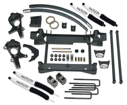 6 Inch Lift Kit 2006 Silverado/Sierra 1500 w/1 Piece Sub Frame Fits Models w/o Factory Air Ride Shocks Tuff Country