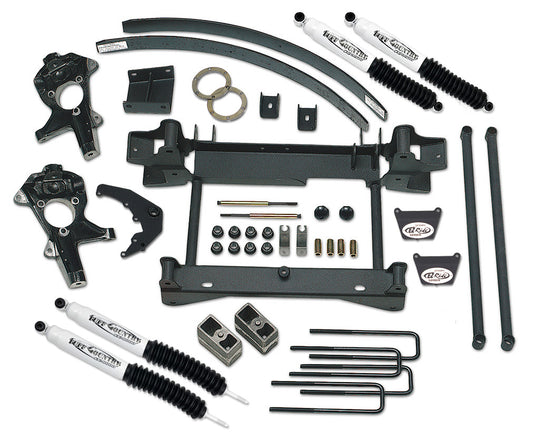 6 Inch Lift Kit 2006 Silverado/Sierra 1500 w/1 Piece Sub Frame Fits Models w/o Factory Air Ride Shocks Tuff Country