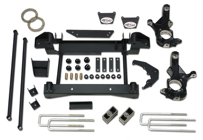 6 Inch Lift Kit 01-10 Silverado/Sierra 2500HD w/1 Piece Sub Frame Tuff Country-1