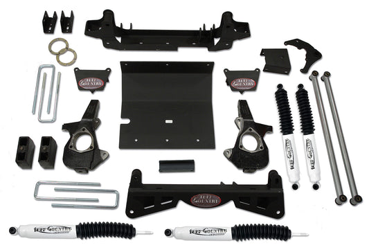 6 Inch Lift Kit 01-06 Silverado/Sierra 1500HD w/3 Piece Sub Frame Tuff Country