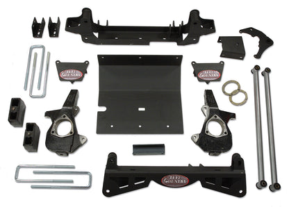 6 Inch Lift Kit 01-10 Silverado/Sierra 2500HD w/3 Piece Sub Frame Tuff Country-1