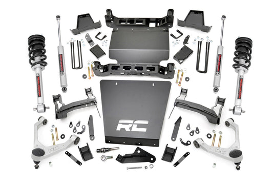 7 Inch Stamped Steel LCA Lift Kit | Forged UCA | Bracket | N3 Struts | Chevy/GMC 1500 (16-18) Rough Country