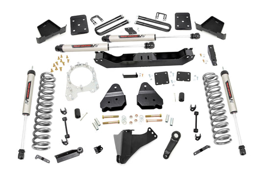 4.5 Inch Lift Kit | V2 Shocks | Ford F-250/F-350 Super Duty 4WD (2017-2022) Rough Country