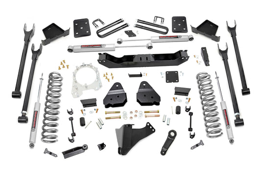 6 Inch Lift Kit | Diesel | 4-Link | No OVLD | Ford F-250/F-350 Super Duty (17-22) Rough Country