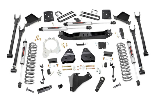 6 Inch Lift Kit | Diesel | 4-Link | No OVLD | V2 | Ford F-250/F-350 Super Duty (17-22) Rough Country