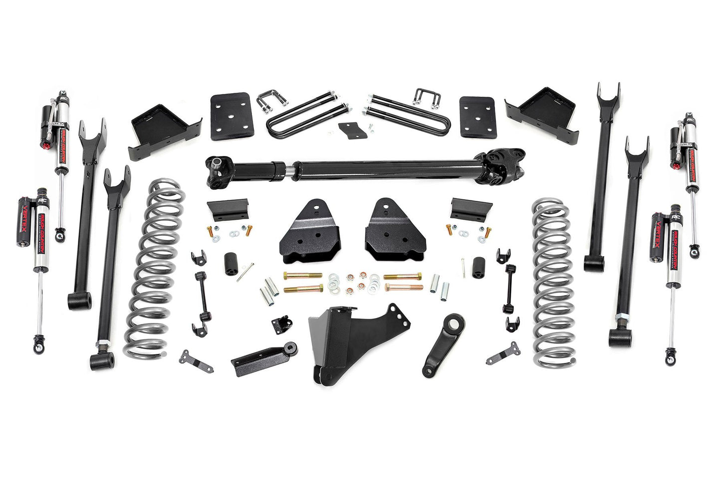 6 Inch Lift Kit | Diesel | 4-Link | FR D/S |Vertex | Ford F-250/F-350 Super Duty (17-22) Rough Country