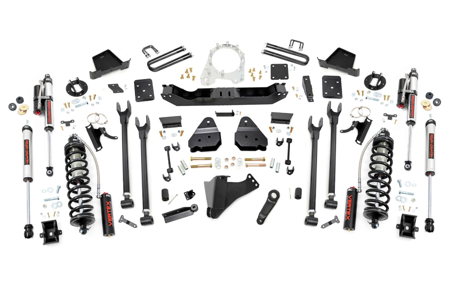 6 Inch Lift Kit | 4-Link | No OVLD | C/O Vertex | Ford F-250/F-350 Super Duty (17-22) Rough Country