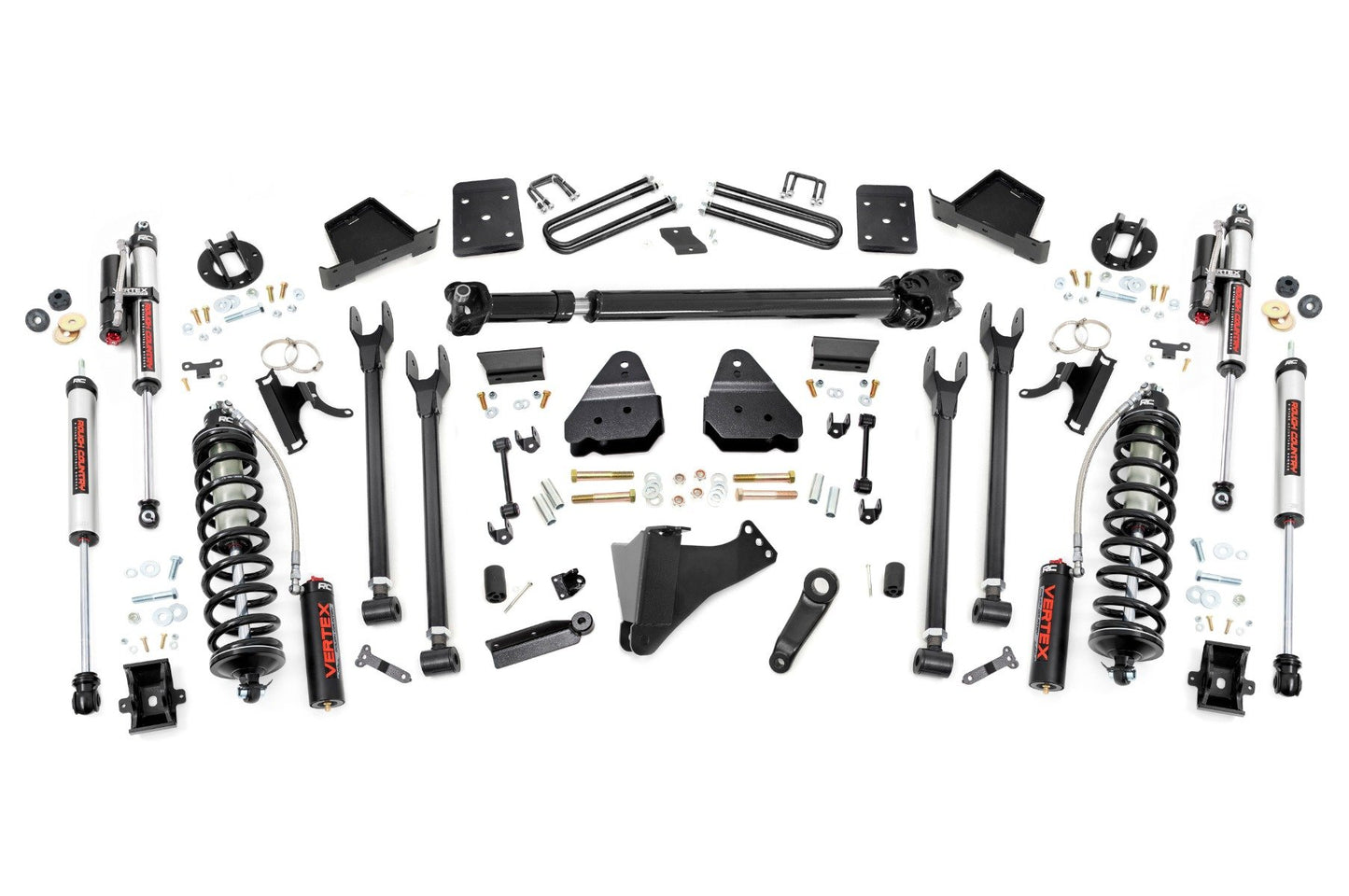 6 Inch Lift Kit  |  4-Link  |  D/S  |  C/O Vertex | Ford F-250/F-350 Super Duty (17-22) Rough Country