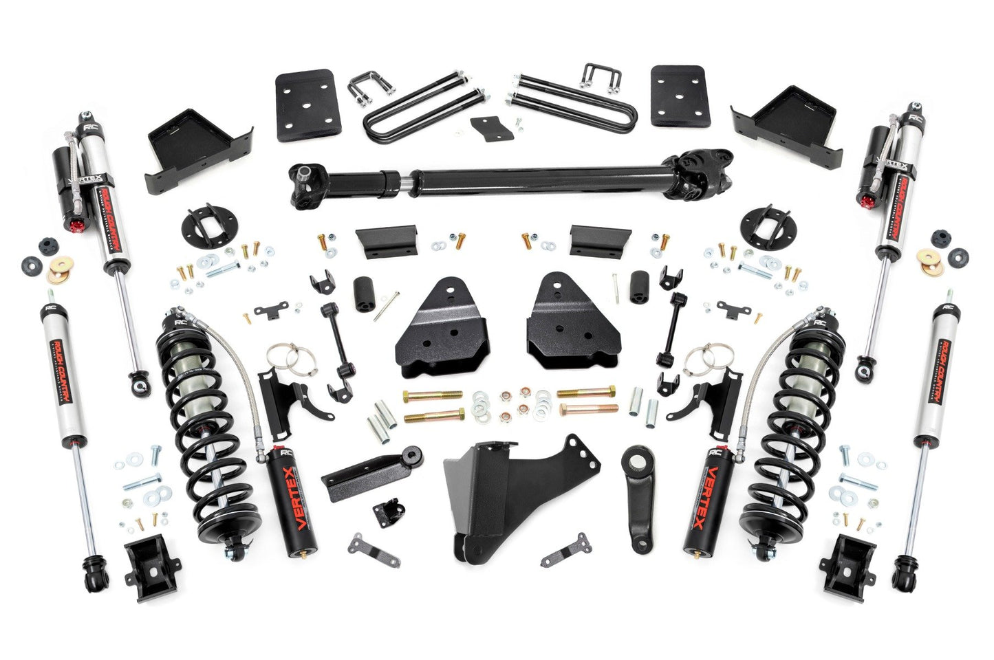 6 Inch Lift Kit  |  Diesel  |  FR D/S  |  C/O Vertex | Ford F-250/F-350 Super Duty (17-22) Rough Country