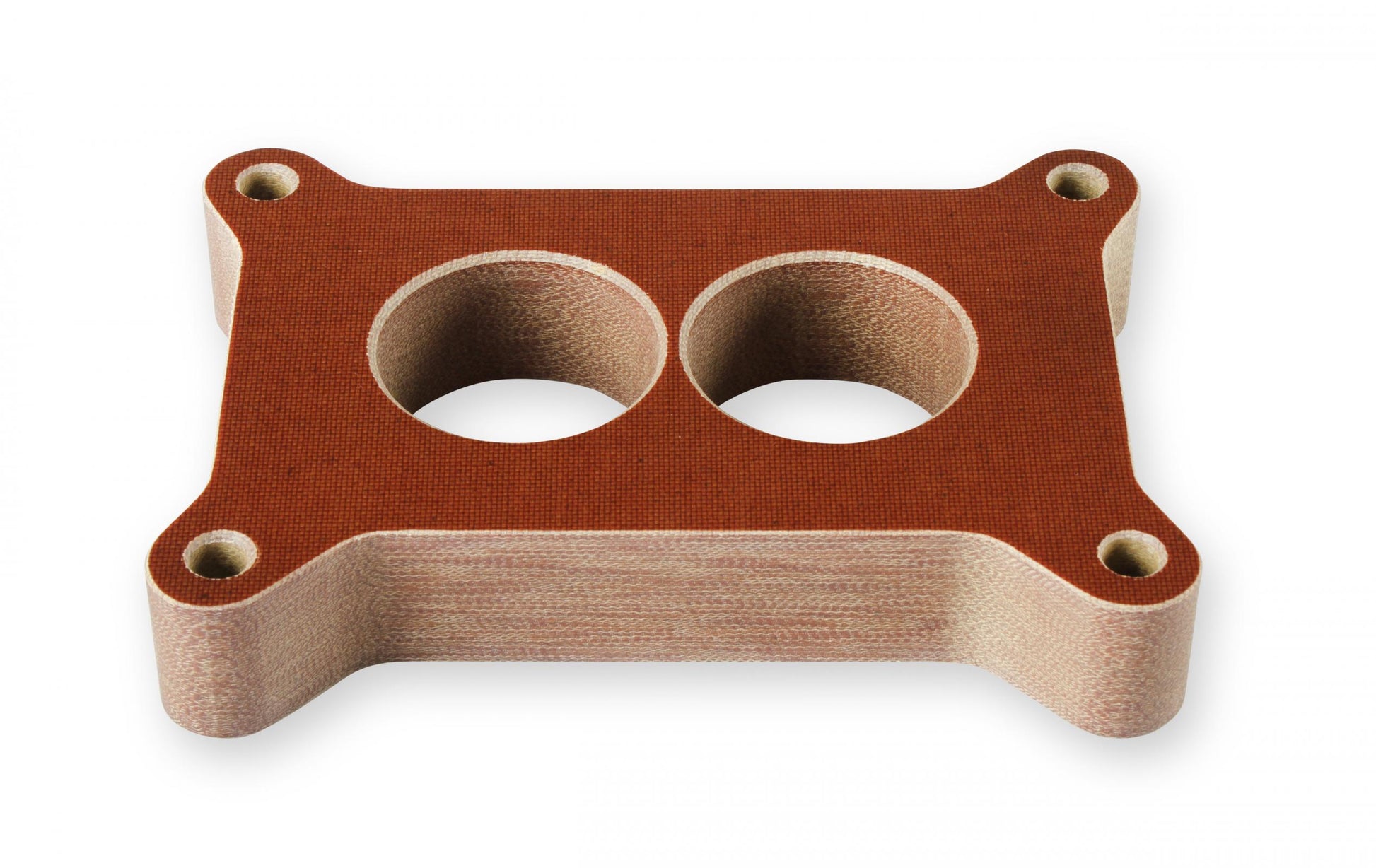 Intake Manifold Spacer for 2300 Flange 1 11/16 Bores 1 Height Phenolic Spacer Holley-5
