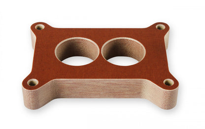 Intake Manifold Spacer for 2300 Flange 1 11/16 Bores 1 Height Phenolic Spacer Holley-5