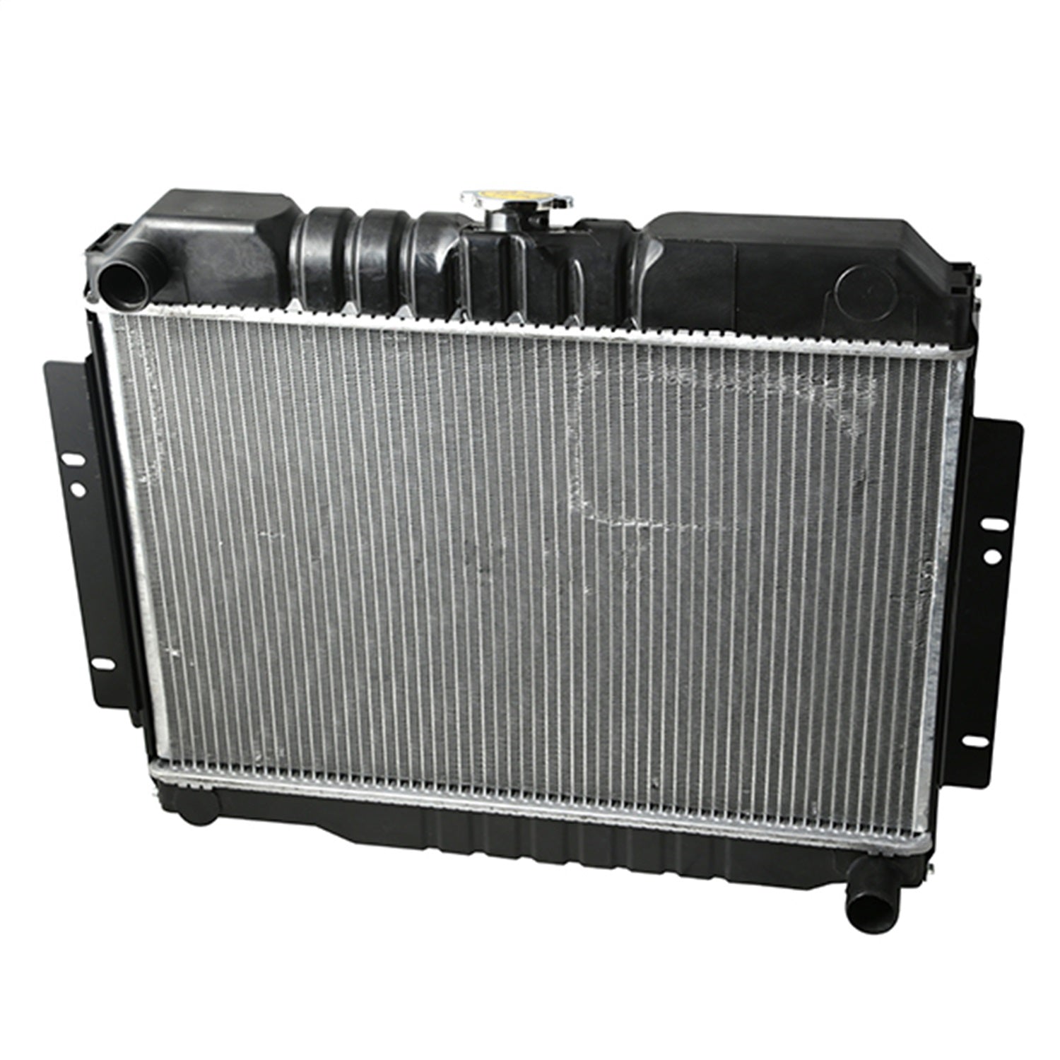 Radiator 2 Core w/Center Fill Cap For Use w/GM V8 Engine Conversion 1972-1983 CJ5 1972-1975 CJ6 1976-1986 CJ7 And 1981-1986 CJ8 Scrambler OMIX