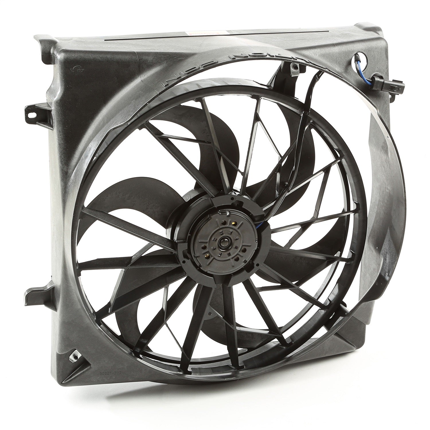 Radiator Fan Assembly 2 Pin Connector 2002-2007 Jeep Liberty KJ OMIX-1