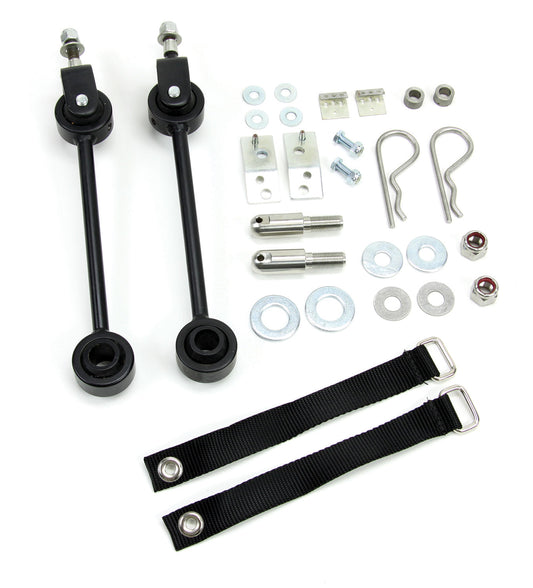 93-98 ZJ Grand Cherokee 84-01 XJ Cherokee 10 Inch Front Sway Bar Quick Disconnect Kit 2-4 Inch Lift TeraFlex