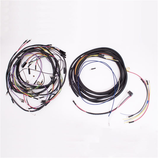 Wiring Harness w/Plastic Wire Cover 1957-1965 CJ5 And Features A Cloth Wrapped Wire Loom OMIX