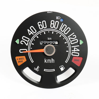 Speedometer Cluster Assembly 0-90 Mph Fit 1980-1983 CJ5, 1980-1986 CJ7 And 1981-1986 CJ8 OMIX