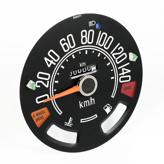 Speedometer Cluster Assembly 0-90 Mph Fit 1980-1983 CJ5, 1980-1986 CJ7 And 1981-1986 CJ8 OMIX-1