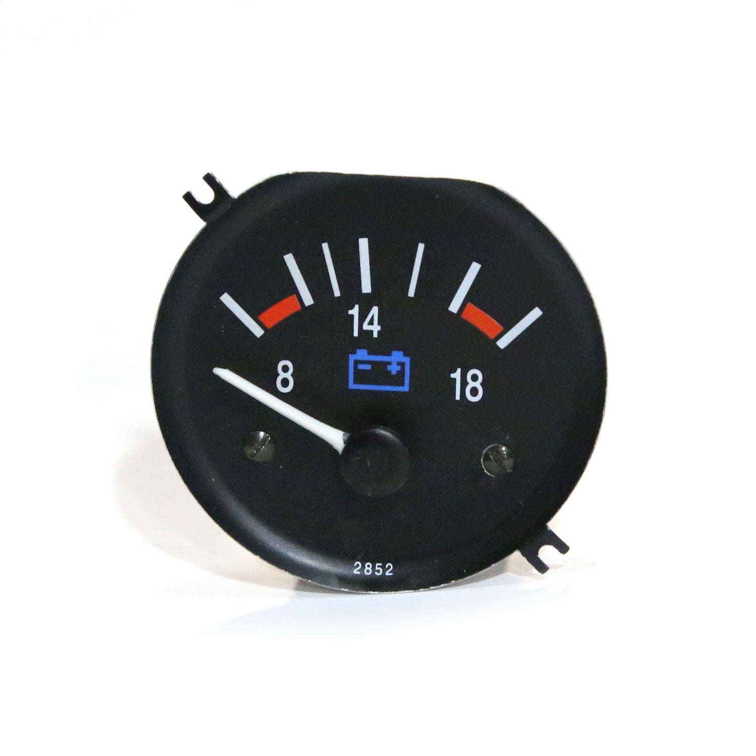 Voltmeter Gauge Black Face w/White Pointer 1987-1991 Jeep Wrangler YJ OMIX