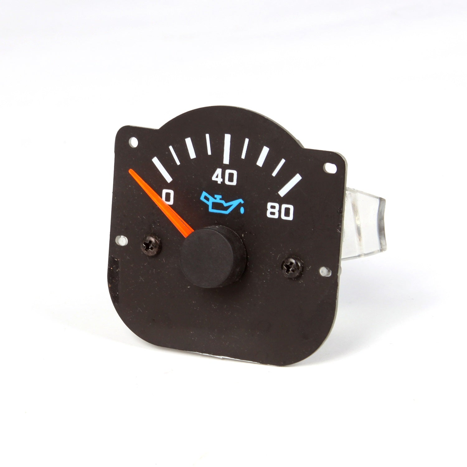 Oil Pressure Gauge OE Replacement Electrical Black Face w/Red Pointer Pressure 0-80 1992-1995 Jeep Wrangler YJ OMIX