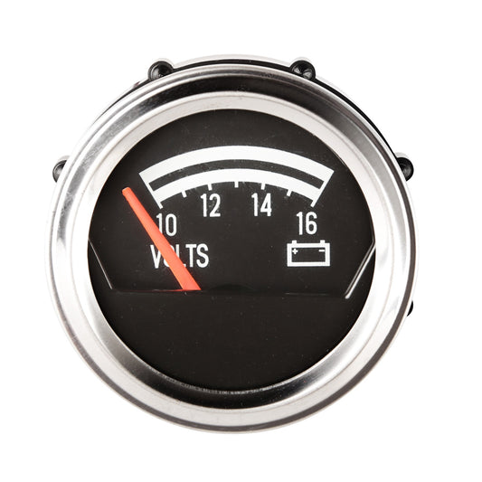 Voltmeter Black Face w/Red Pointer 1976-1986 Jeep CJ OMIX-1