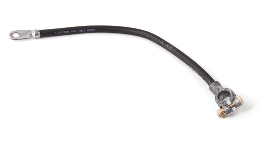 Battery Cable Negative Battery To Ground Top Mount 17 Inch Black 1941-1945 MB/GPW 1946-1949 CJ2A 1949-1953 CJ3A 1946-1964 Willys Truck And Station OMIX