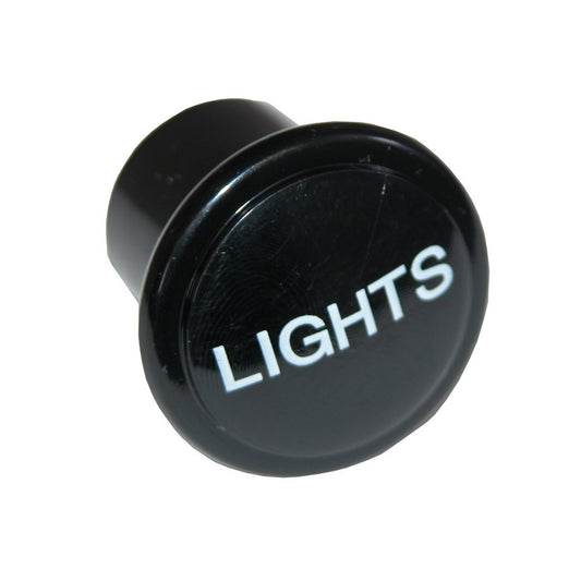 Head Light Switch Knob Black 1946-1949 CJ2A 1949-1953 CJ3A 1953-1964 CJ3B And 1955-1971 CJ5/CJ6 OMIX