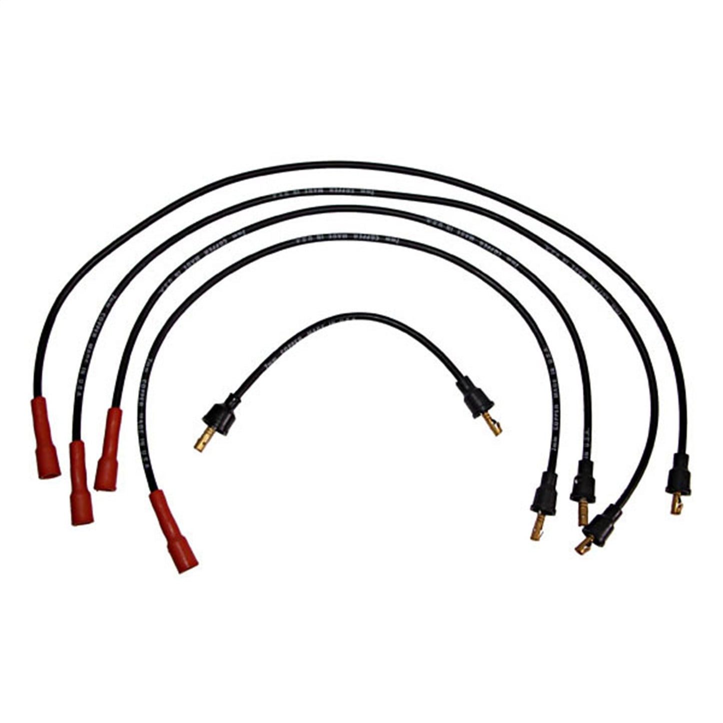 Spark Plug Wire Set 1952-1971 M38A1 1953-1967 CJ3B And 1955-1971 CJ5/CJ6 OMIX
