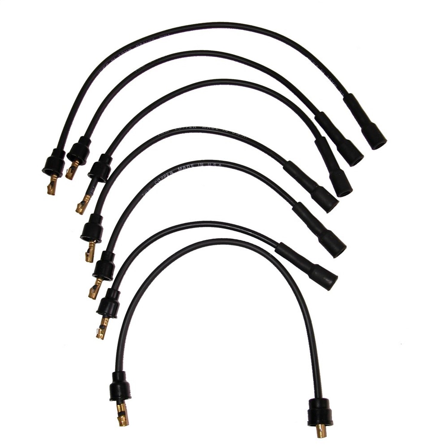 Spark Plug Wire Set 1954-1965 Willys Pickup & Station Wagon w/ 226 And 230 Ci OMIX