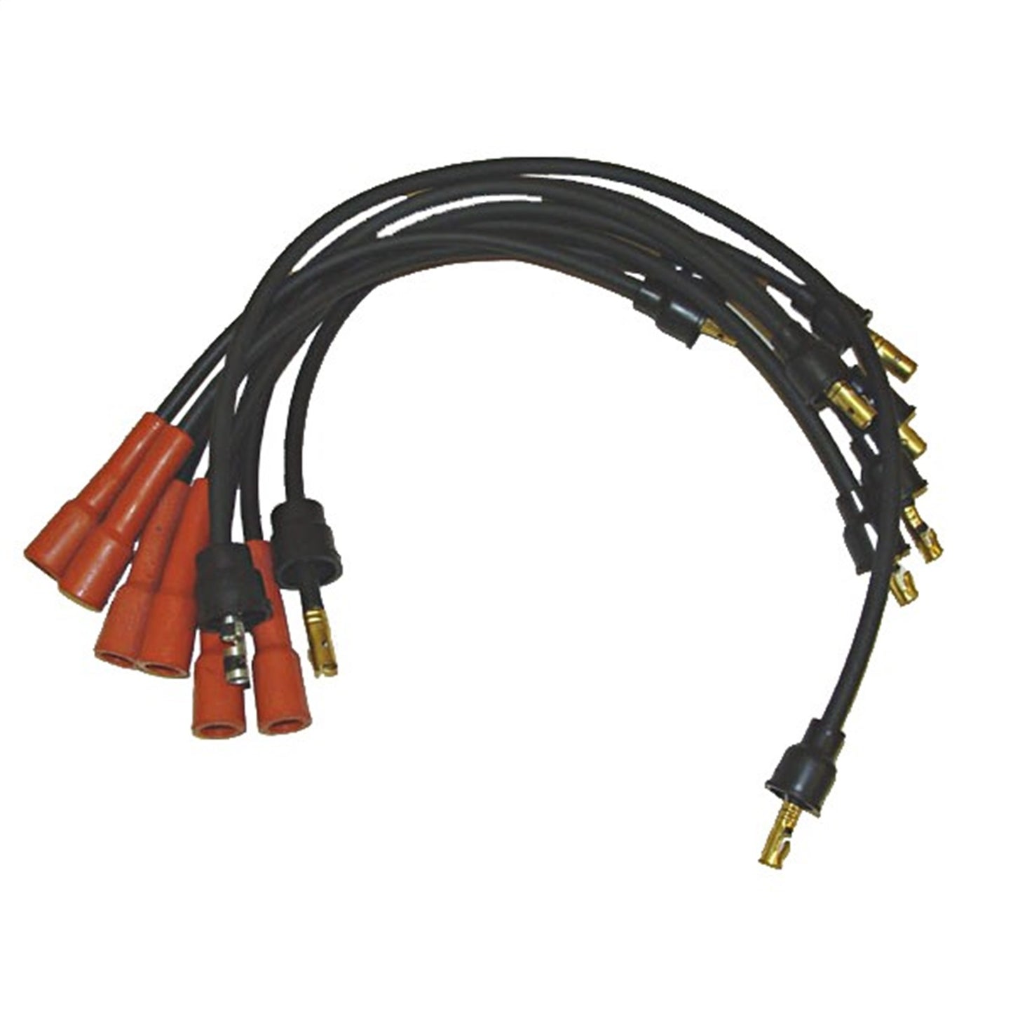 Spark Plug Wire Set 1978-1983 CJ5 1978-1986 CJ7 1981-1986 CJ8 1987-1990 Wrangler YJ And 1978-1990 OMIX