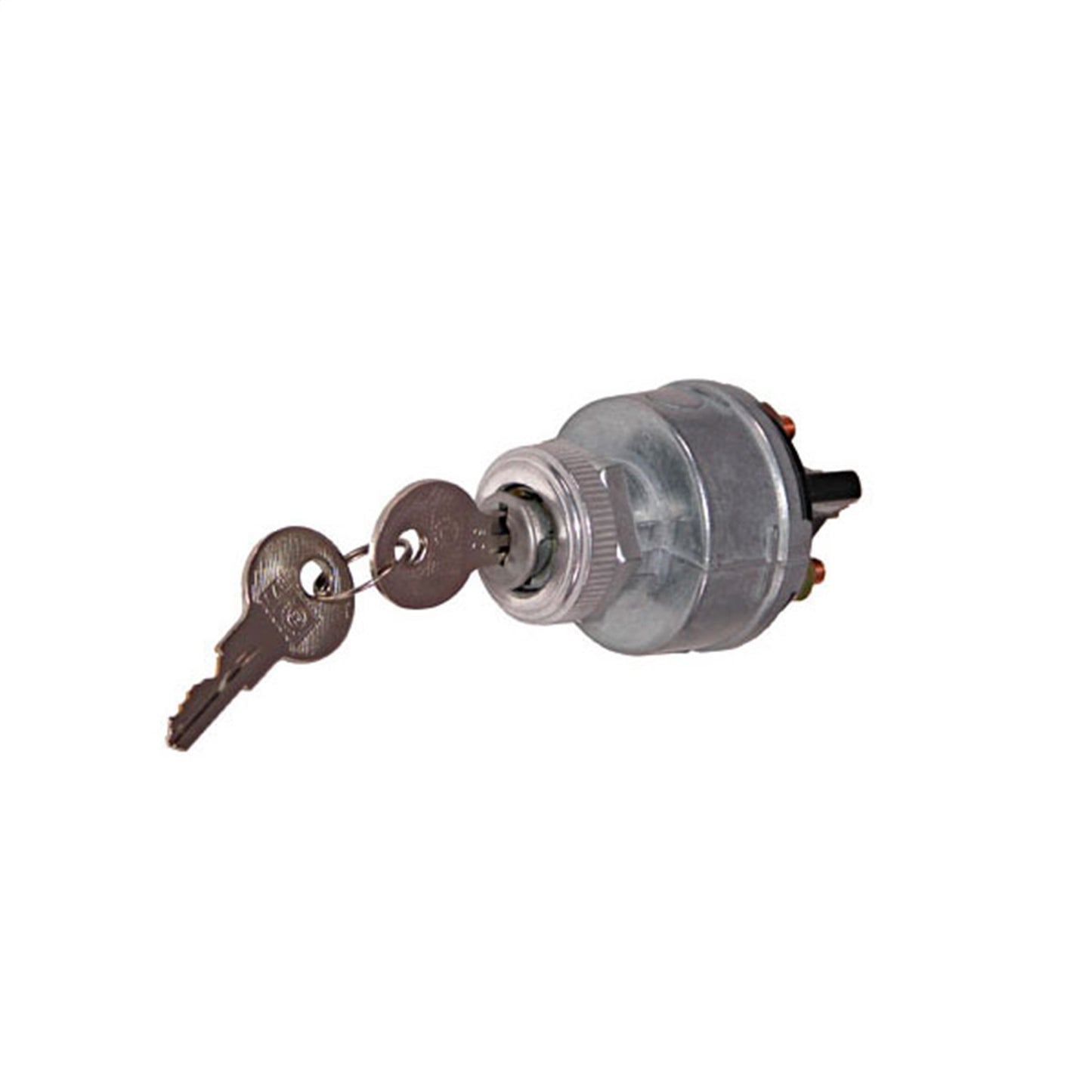 Ignition Lock And Cylinder w/Keys Threaded Terminals 1945-1949 CJ2A 1948-1953 CJ3A 1953-67CJ3B 1952-1971 M38A1 1955-1971 CJ5/CJ6 And 1946-1964 OMIX